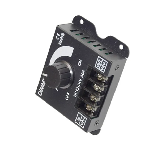 CE ROHS LED диммер постоянного тока 12V 24V 30A Регулируемая яркость лампы полосы 5050 3528 2835