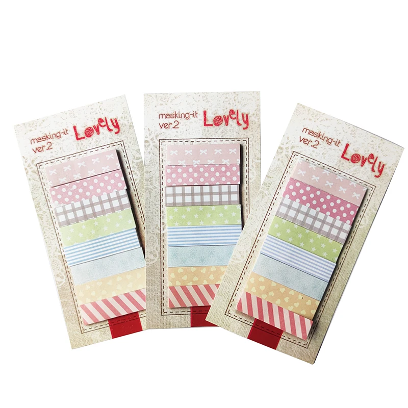 

1 Pcs Pastoral Color Memo Pad Sticker Memo Scrapbook DIY Kawaii Notepad Plan This Diary Memo Office School Supplies