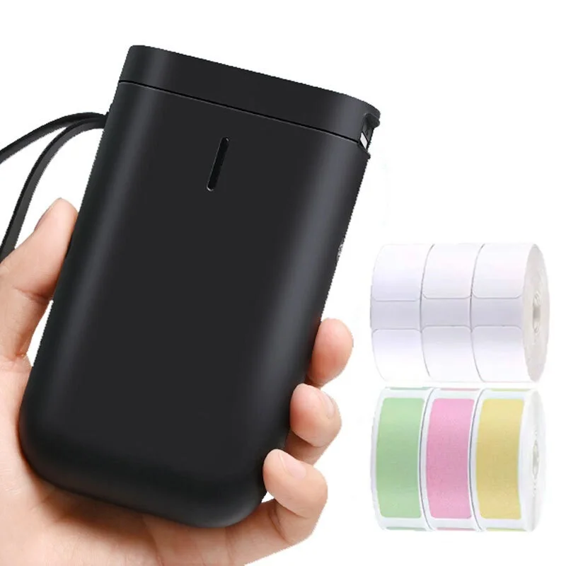

Wireless label printer Mini Thermal Label Printer Portable Pocket Bluetooth Printer For Mobile Phone Home Use Office