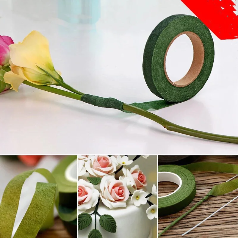

Artificial Flower Stem Iron Wire Stem Flower Head Accessory For Diy Handmade Plastic Rose Stem Flower Pole Wedding Decoration