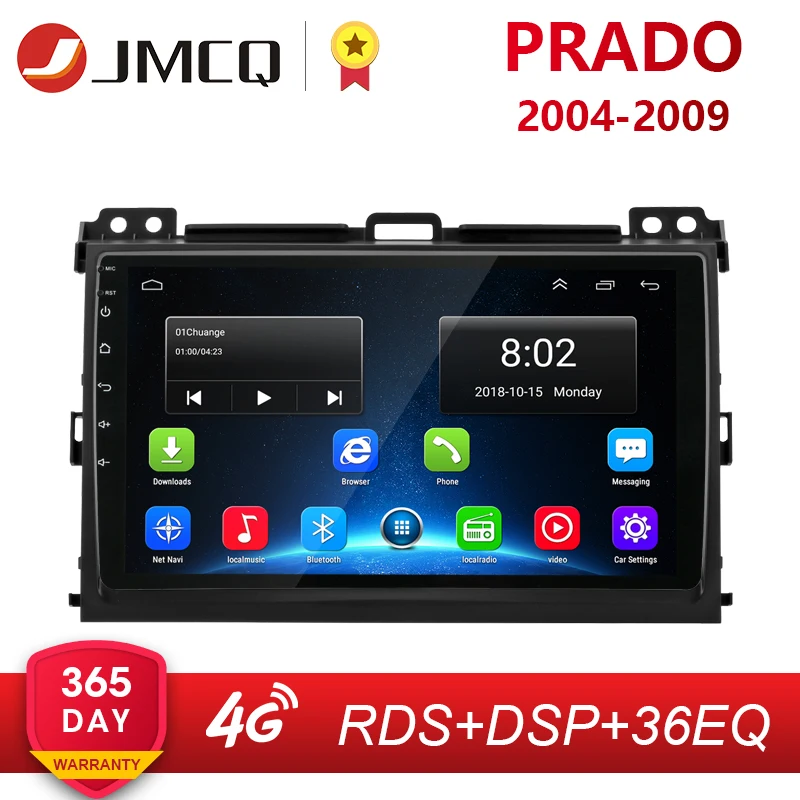 4G 64G Android 9,0 DSP ips AV выход автомобильный gps для Toyota Prado 120 Lexus GX470 экран Навигация стерео радио без DVD плеера