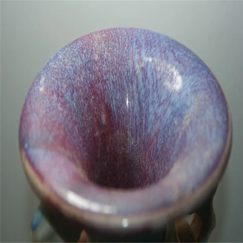 Китайский античный взломать печь для обжига глазури фарфоровая ваза под старину