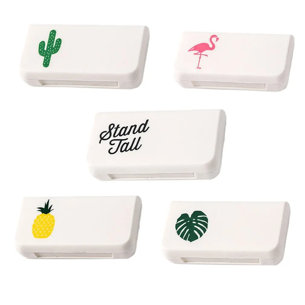 Портативный Компактный контейнер для таблеток с 3 отделениями портативный