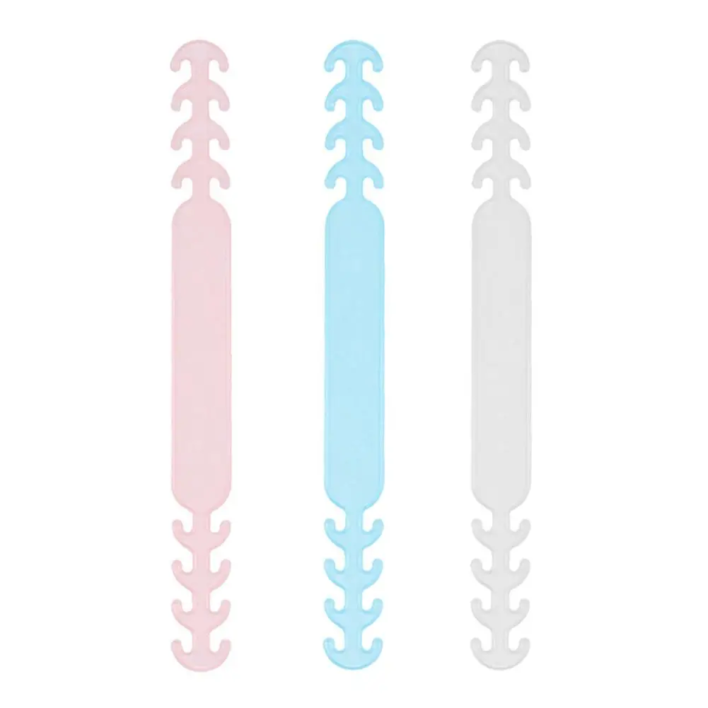 10 шт. Регулируемая пряжка для защиты лица противоскользящая защелка с отверстием