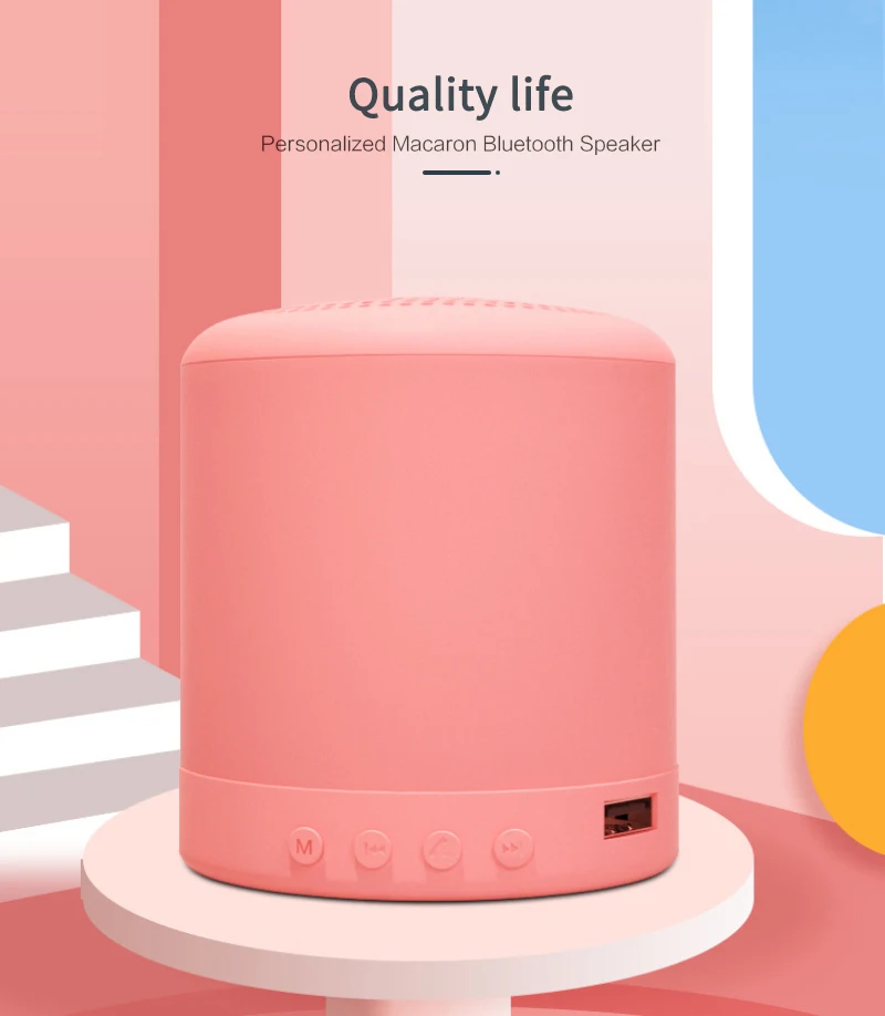 Мини Смарт Bluetooth динамик портативный + FM MP3 перезарядка музыкальный сабвуфер
