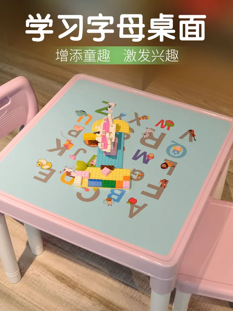 Набор детских письменных столов и стульев Детские Учебные Книги письменные