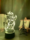 Настольная 3d лампа с аниме Dr Stone, декор для детской спальни, ночсветильник для манги, подарок для Него, акриловый светодиодный ночсветильник