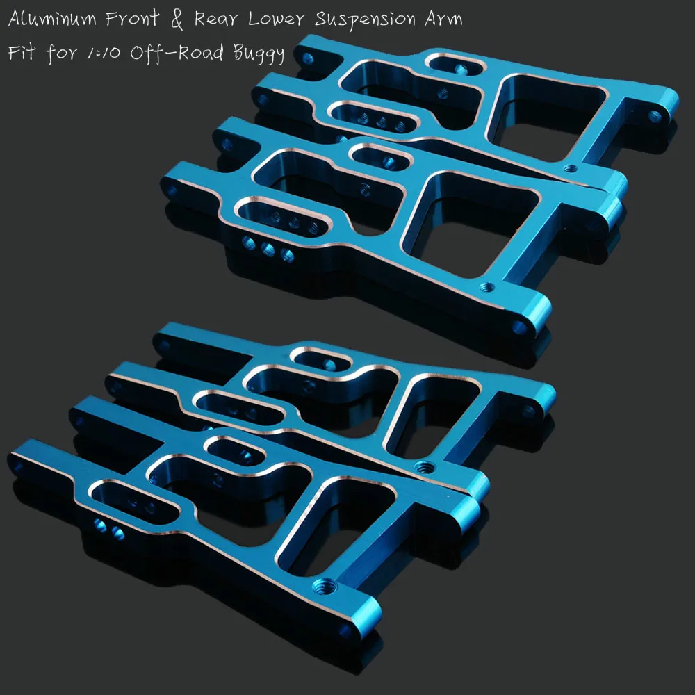 

RC 106019 + 106021 (06011 + 06012) алюминиевый передний и задний нижний рычаг подвески для внедорожного багги HSP 1:10