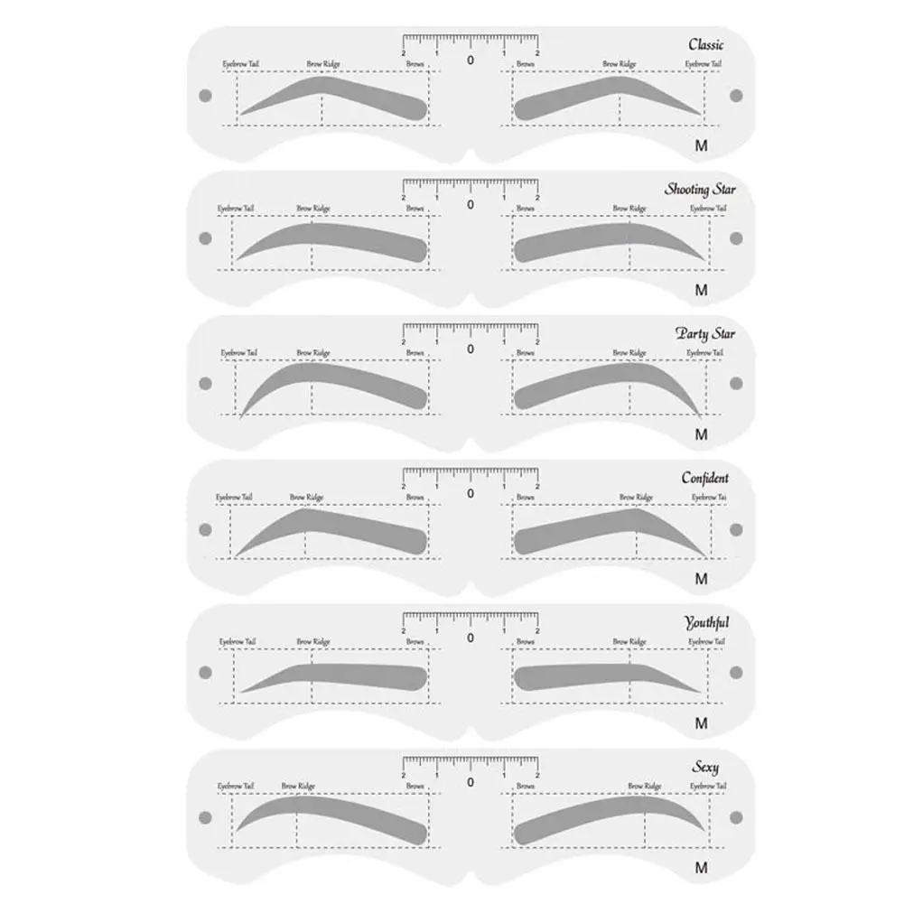 

1 Pc Eyebrow Seal Eyebrow Mold Styling Makeup Set Waterproof Eyebrow Powder Vegan Eyebrow Styling Eyebrow Powder