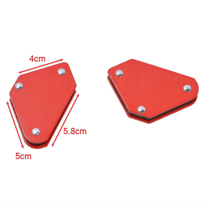 4 шт./лот сварочных магнита магнитный квадратный держатель зажим со стрелкой 45 90