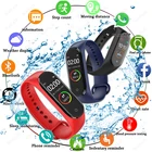 Bluetooth Смарт-часы для мужчин и женщин, спортивный фитнес-трекер, браслет, монитор кровяного давления, пульсометр, Смарт-часы для Xiaomi Android