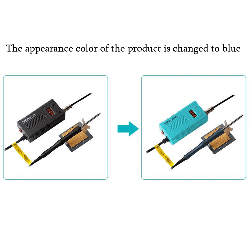 

BAKON 950D mini Portable Digital soldering station Electric solder iron+5PCS T13 tips Heating Core 100~240V Free shipping