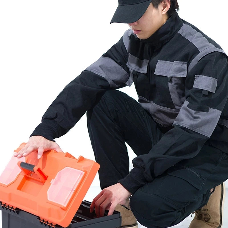 Износостойкая рабочая куртка с отстегивающимися рукавами