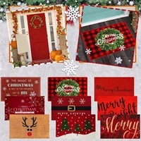 christmas front door mat merry christmas decoration for living room xmas gifts for navidad 2021 new year 2022 floor mat