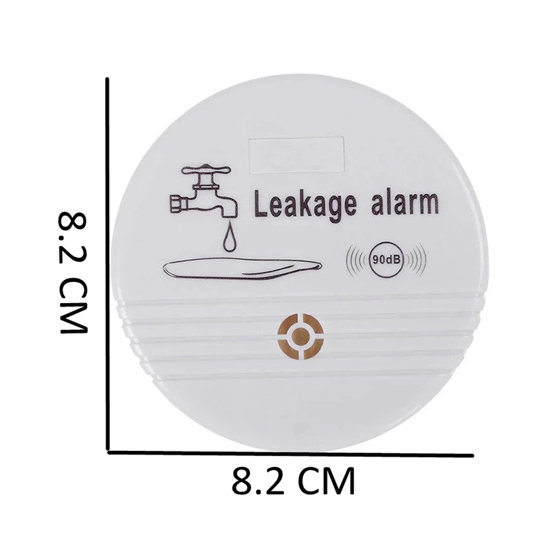 

Wireless Water Alarm Independent Battery Powered Water Alarm Sensor Detector 85dB Sounder Water Leakage Alarm Detector I