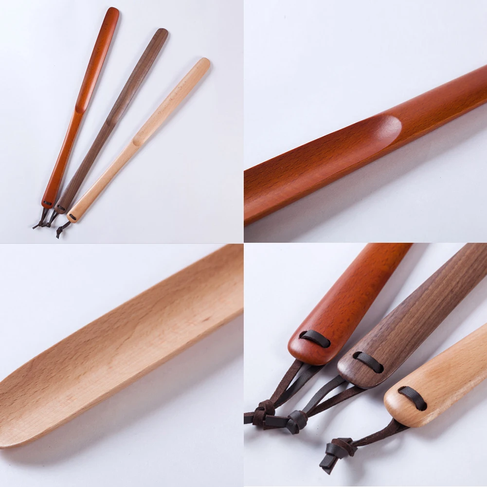 

Hotel Easy Carry For Boots Wooden Durable Long Handle Aid Tool Practical Lifter Shoe Horn Home Accessories Portable Removal