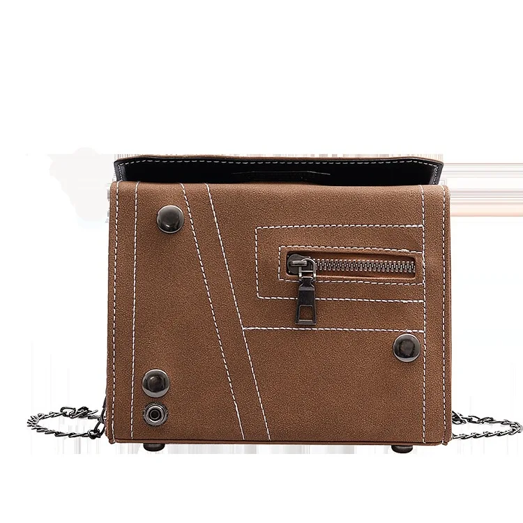 

Новинка 2019, Женская Корейская осенне-зимняя Песочная Ретро сумка на одно плечо