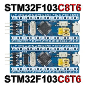 STM32F103C6T6 STM32F103C8T6 ARM STM32 Minimum System Development Board Module Arduino ST-LINK V2 Simulator Download Programmer