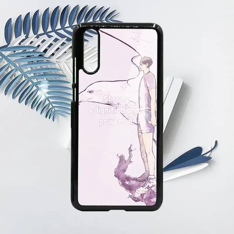 

Ushijima Wakatoshi Shiratorizawa Haikyuu Phone Case PC For Samsung galaxy S note 8 9 20 10 e lite2019 plus pro ultra