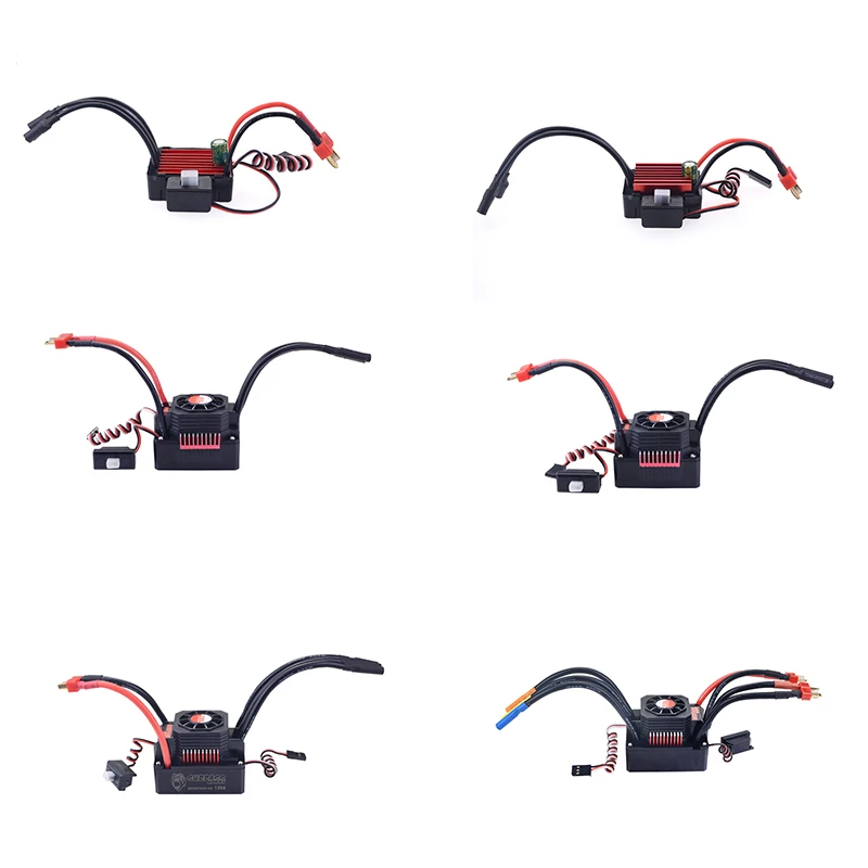 SURPASS HOBBY ROCKET Brushless ESC сенсорный 1/10 A 1/8 80A 60A 45a 35A 25A для 1/14 1/16 1/18 RC Car Cell Battery 3s 6s | Игрушки