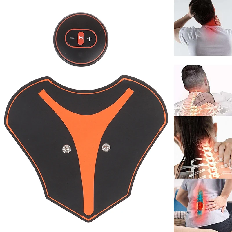 

Electric Pulse Back And Neck Massager Muscle Stimulator Pressure Pain Relieve