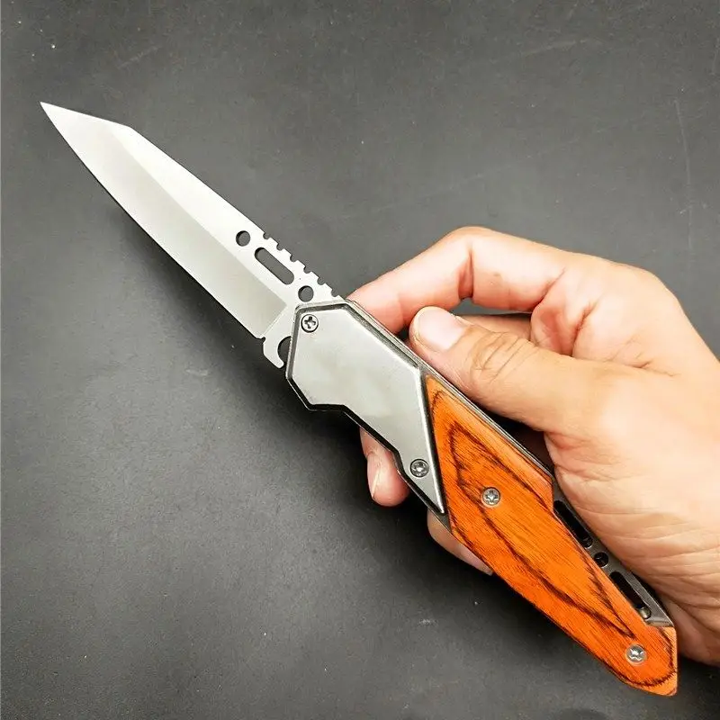 Походный охотничий нож для выживания 8CR13MOV стальное лезвие стальная ручка