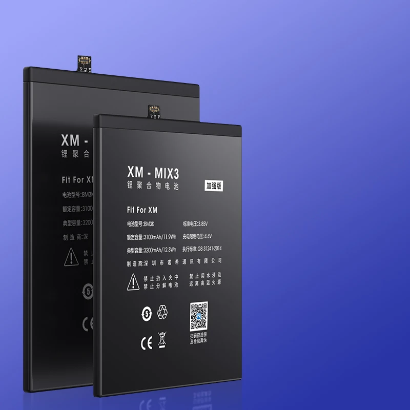 Аккумулятор NOHON BM3K BM3E BM3B BM3L BM4H BM4F для Xiaomi Mix 2 3 8 Lite SE 9 Pro 10 Note CC9|Аккумуляторы