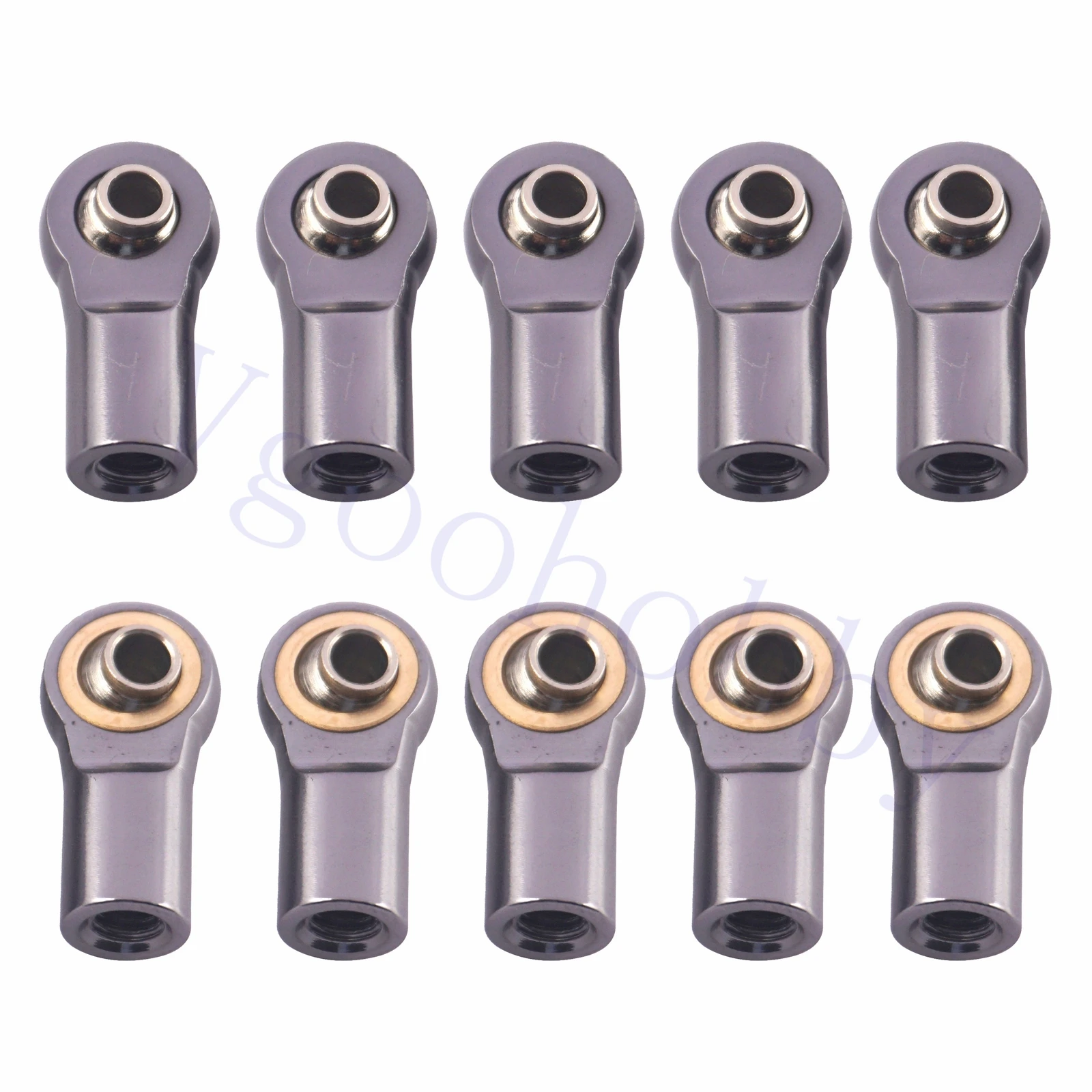 

Metal M4 Ball Joint Link Ball Head Tie Rod End for Axial SCX10-II 90046 90047 D90 Traxxas TRX-4 RC Buggy Crawler Car