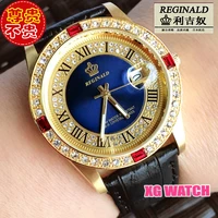 2020 men watches leather strap luminous waterproof leisure ultra thin watch gold watches mens simple fashion luxury wristwatch