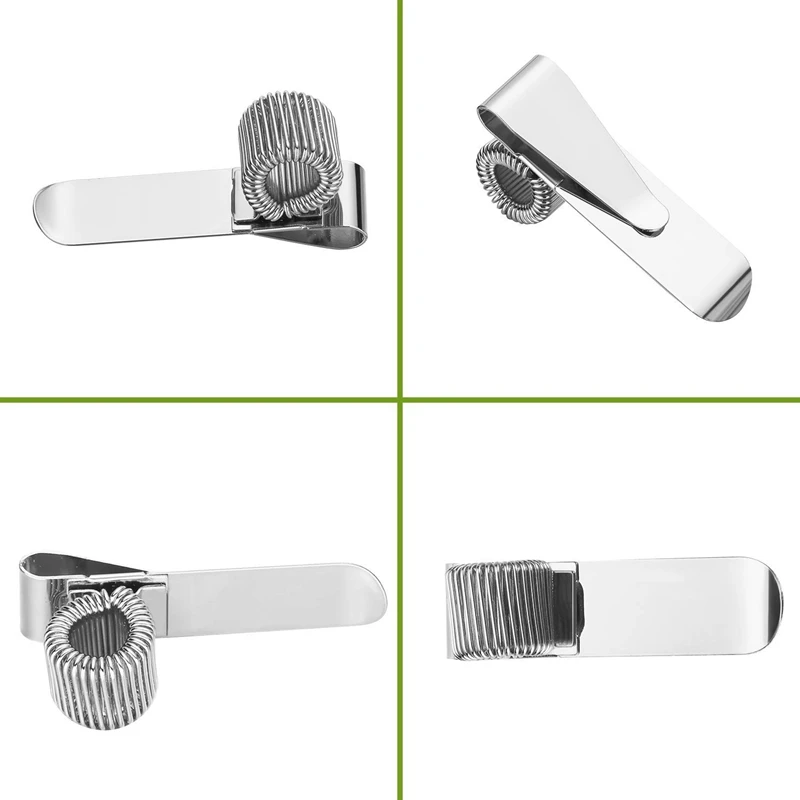 Держатель ручки из нержавеющей стали для весенних ноутбуков и клипбордов