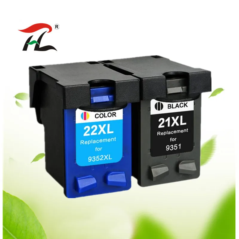 Совместимый чернильный картридж для hp 21 22 21XL 22XL hp21 hp22 принтера Deskjet 3915 3920 D1320 F2100 F2280