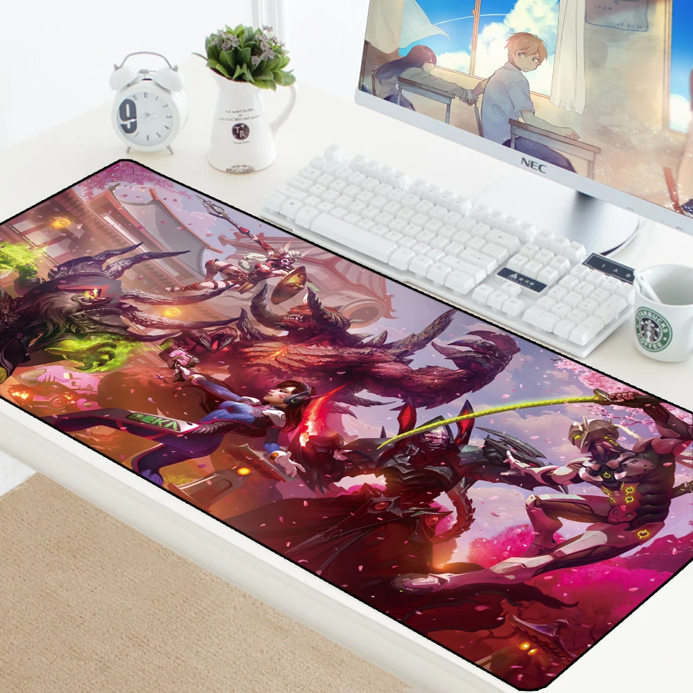 Overwatch Mousepad Gamer Mouse Mat Gaming Mouse Pad Anti-Slip Large XL Pad Mouse Office Notbook PC Desk Padmouse Mats for Dota 2