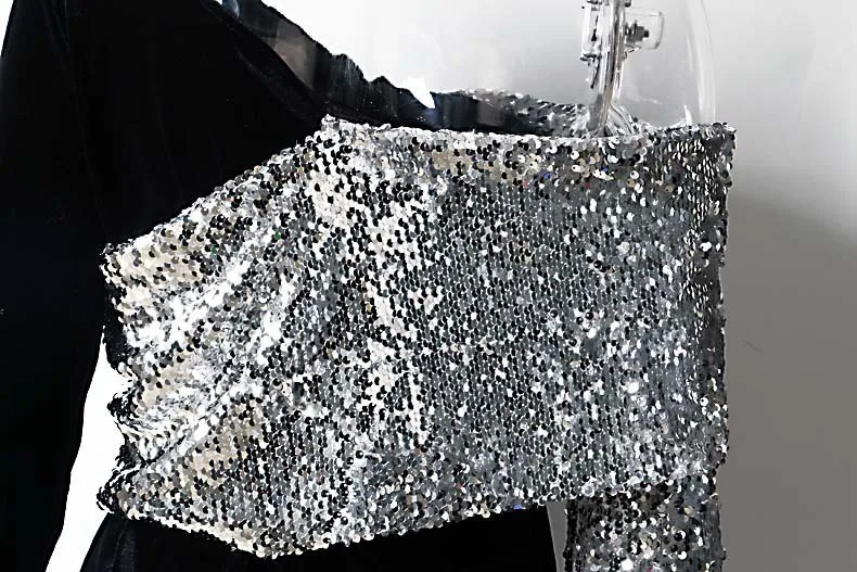 DEAT модная новинка сексуальная женская рубашка без бретелек на плечах Осень зима