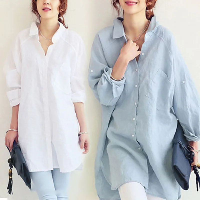 

New Spring Long Sleeve Women Tops Korean Version Loose Womens Tops and Blouses womens tops long sleeve top women