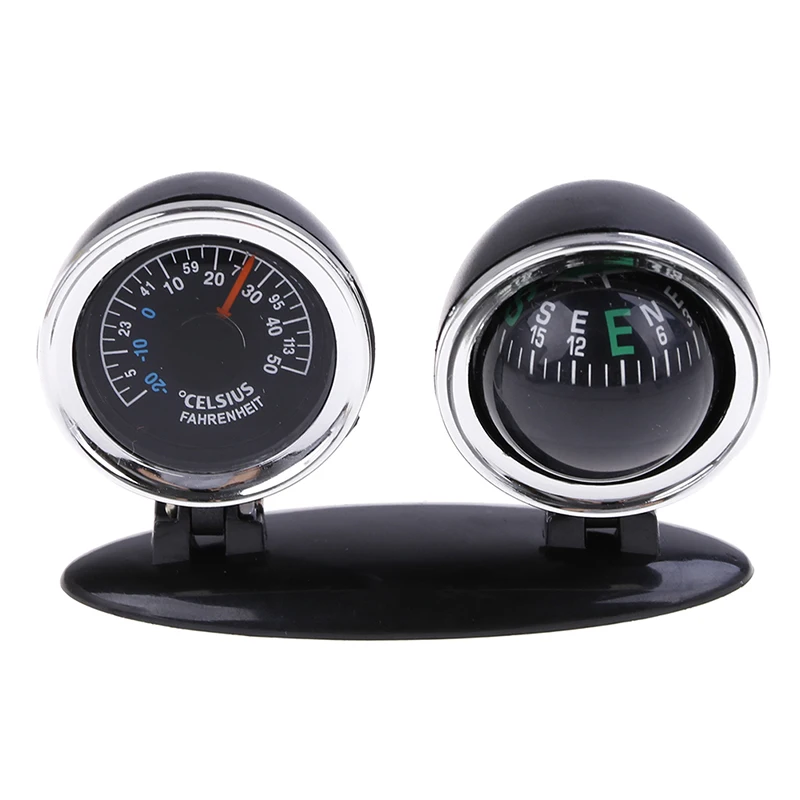 Direction Dashboard Ball Auto Accessories Guide Car Compass Thermometer Car-styling Ornaments | Спорт и развлечения
