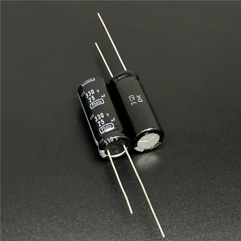 5 шт. 25 мкФ 330V Nippon Chemi Con NCC фото флэш конденсатор 10x25 мм 330V25uF PH конденсаторы|flash