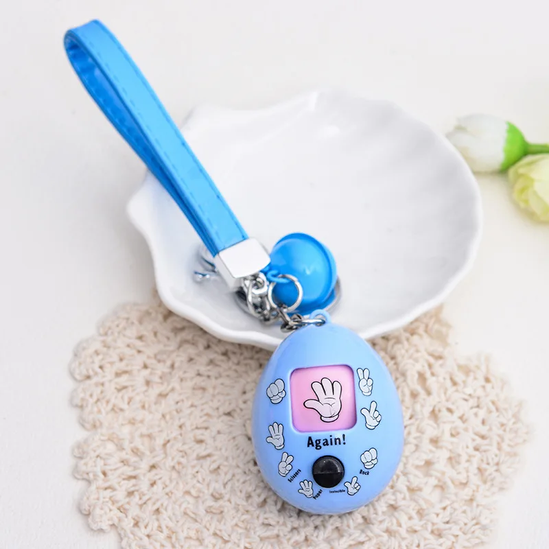 Мультяшная игрушка догадка Яйцо Брелок камень ножницы ткань гача ярмарка