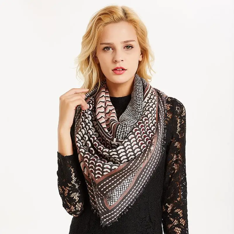 

Роскошный зимний шерстяной шарф, кашемировые толстые мягкие теплые шарфы из пашмины, Женская шаль, шарфы, зимние шарфы