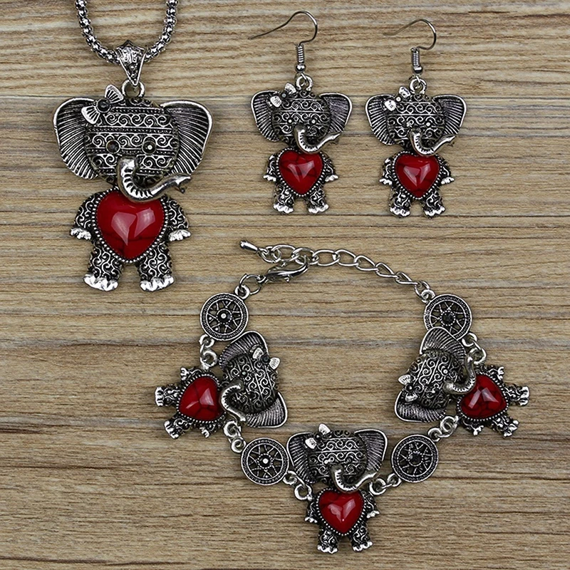 Комплект ювелирных изделий из ожерелья и браслета с инкрустированными камнями |