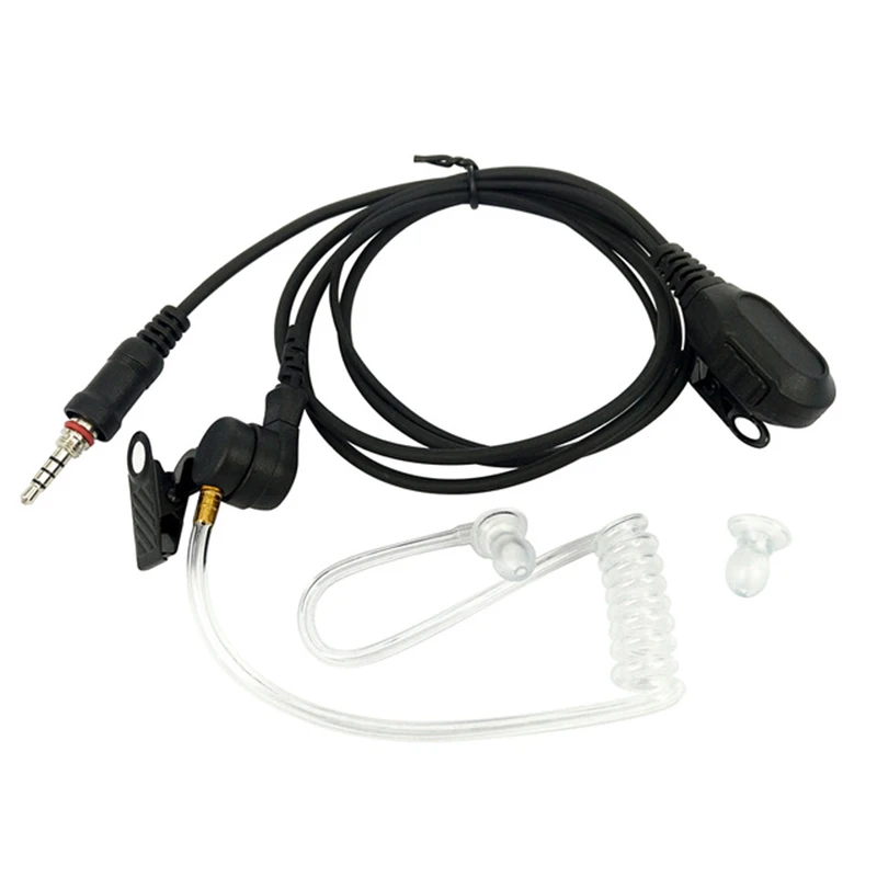 Воздушная трубка Гарнитура функция PTT для Yaesu Vertex VX 6R 7R VX6R VX7R FT 270 270R 127 170