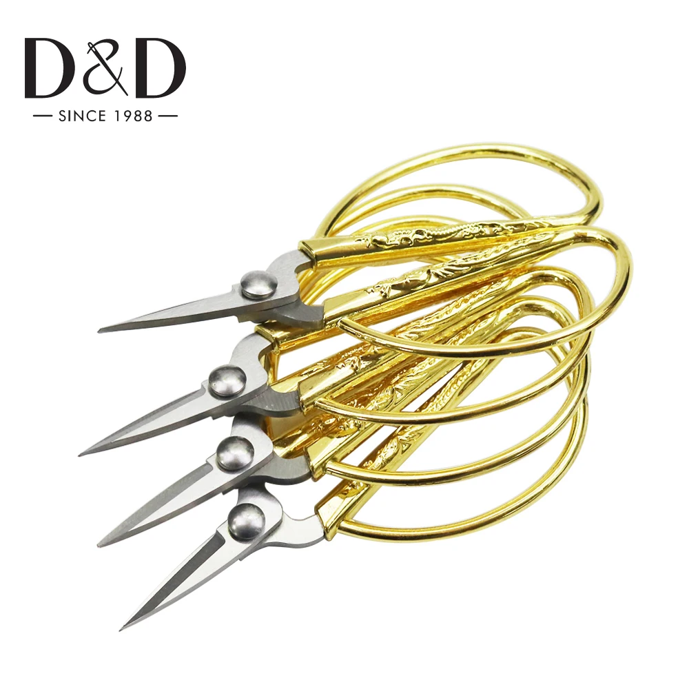 5 шт. винтажные ножницы для вышивки из нержавеющей стали|Портновские ножницы| |