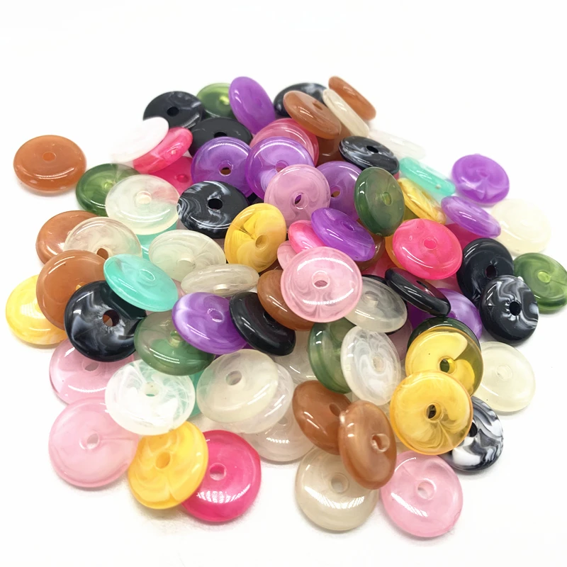 

New 50pcs 12mm of Acrylic Beads Earrings Necklace Accessories Beads For Jewelry Making DIY Jewelry Findings