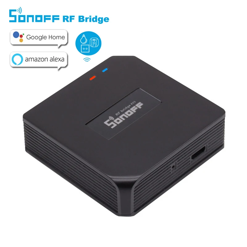 Sonoff RF Bridge 433 МГц Wifi беспроводной DW1 дверной и оконный датчик сигнализации для