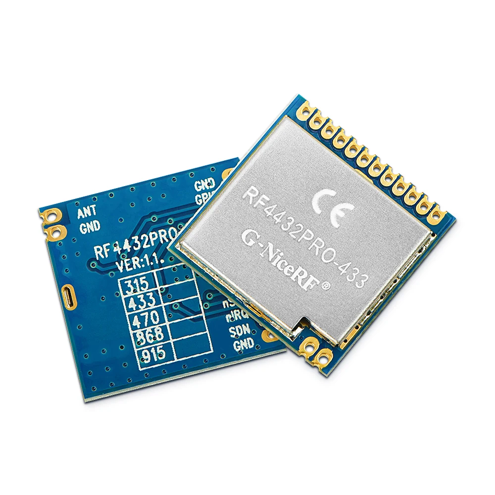 RF4432Pro-433 100mW FSK Модуль промышленного класса беспроводной трансивер 433MHz малый