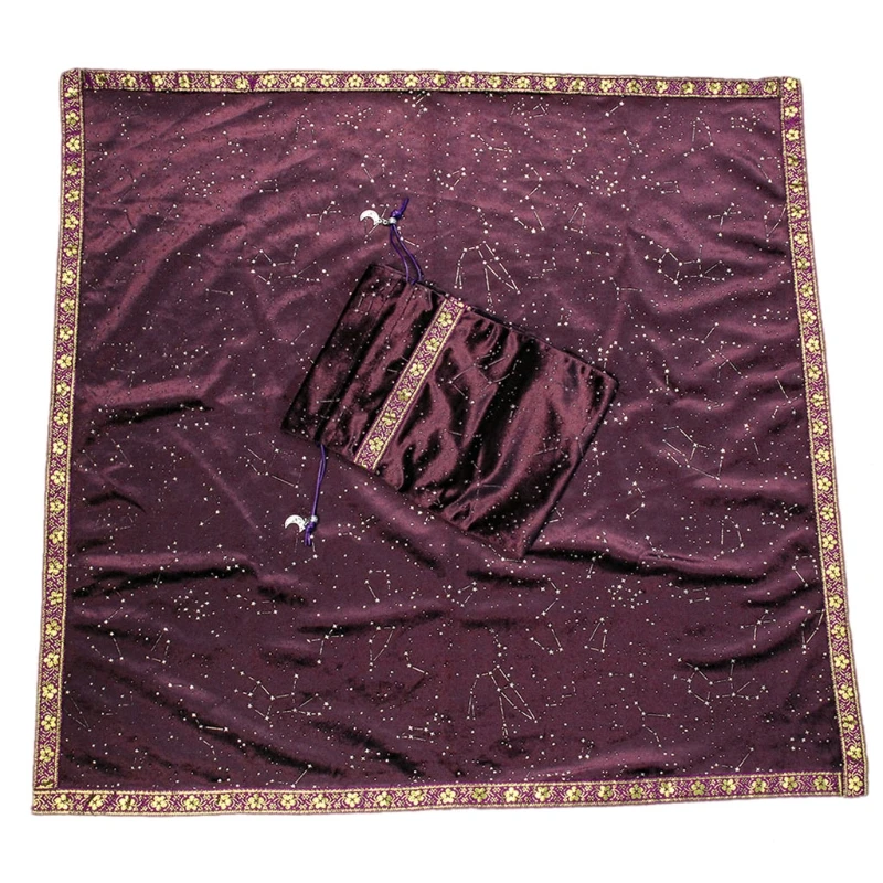 

Тафельная доска для гадания E5BD, тафельная доска для гадания, метафизический алтарь, тафельклеид, товары для игр, бархат квадратной формы