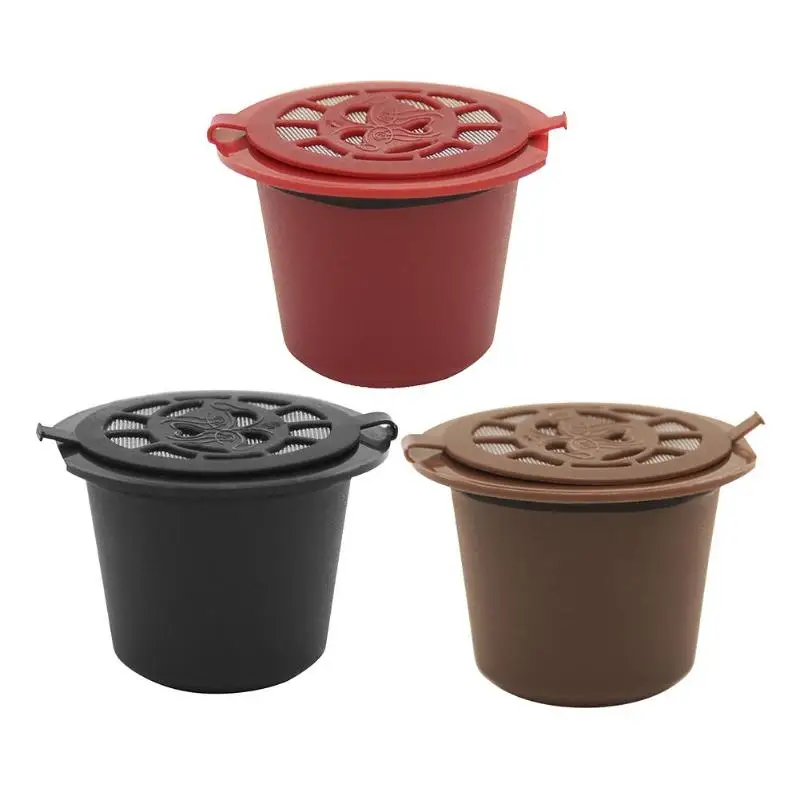 Многоразовые капсулы для кофе Nespresso 1 шт. многоразовые с пластиковой ложкой