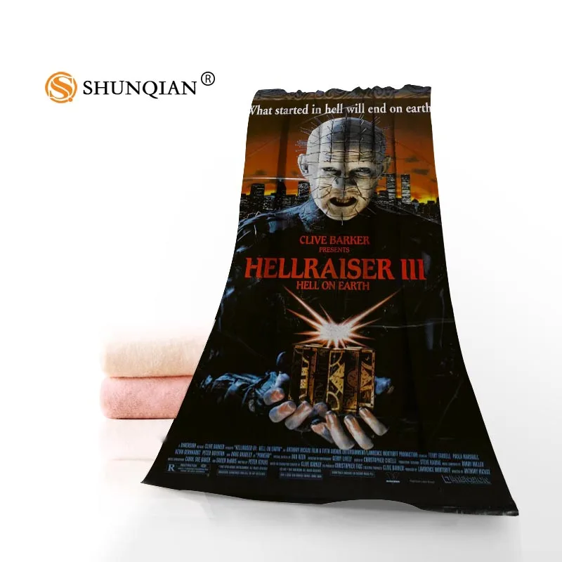 Заказное Hellraiser 35x75 см полотенце для лица s лицевое бамбуковое волокно мочалка быстросохнущее спортивное полотенце