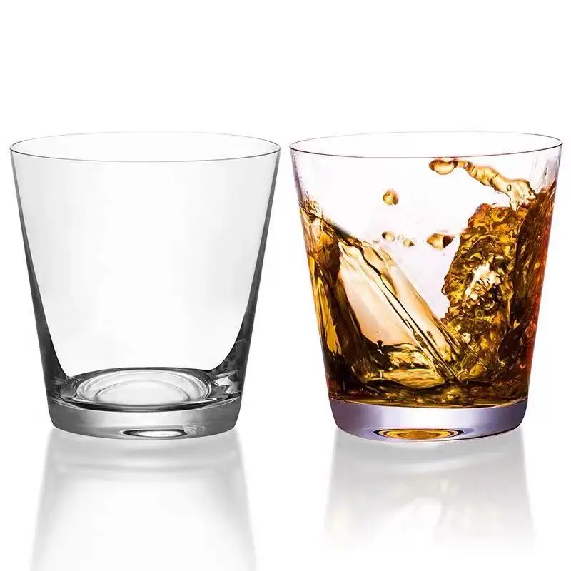 

2PCS/German imported whisky glass retro crystal glass glass and foreign wine glass for home 2 pieces