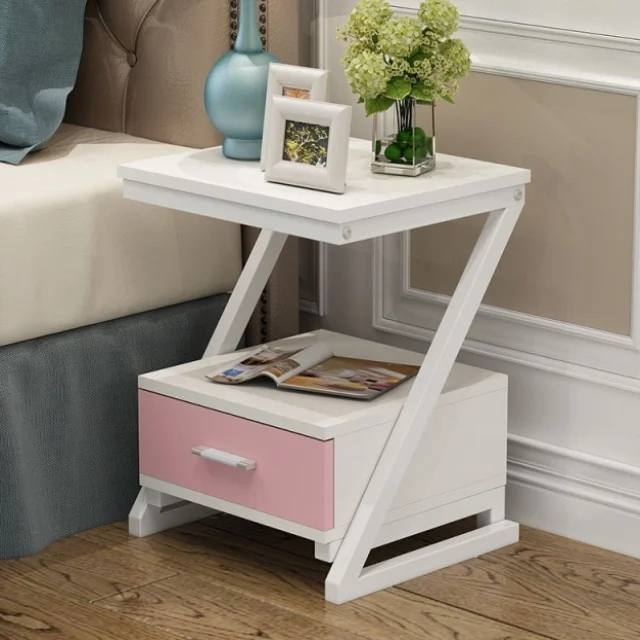 

Bedside Cabinet Simple Modern Bedroom Storage Sofaside Cabinet Simple Assembly Small Multi-functional Nordic Bedside Cabinet