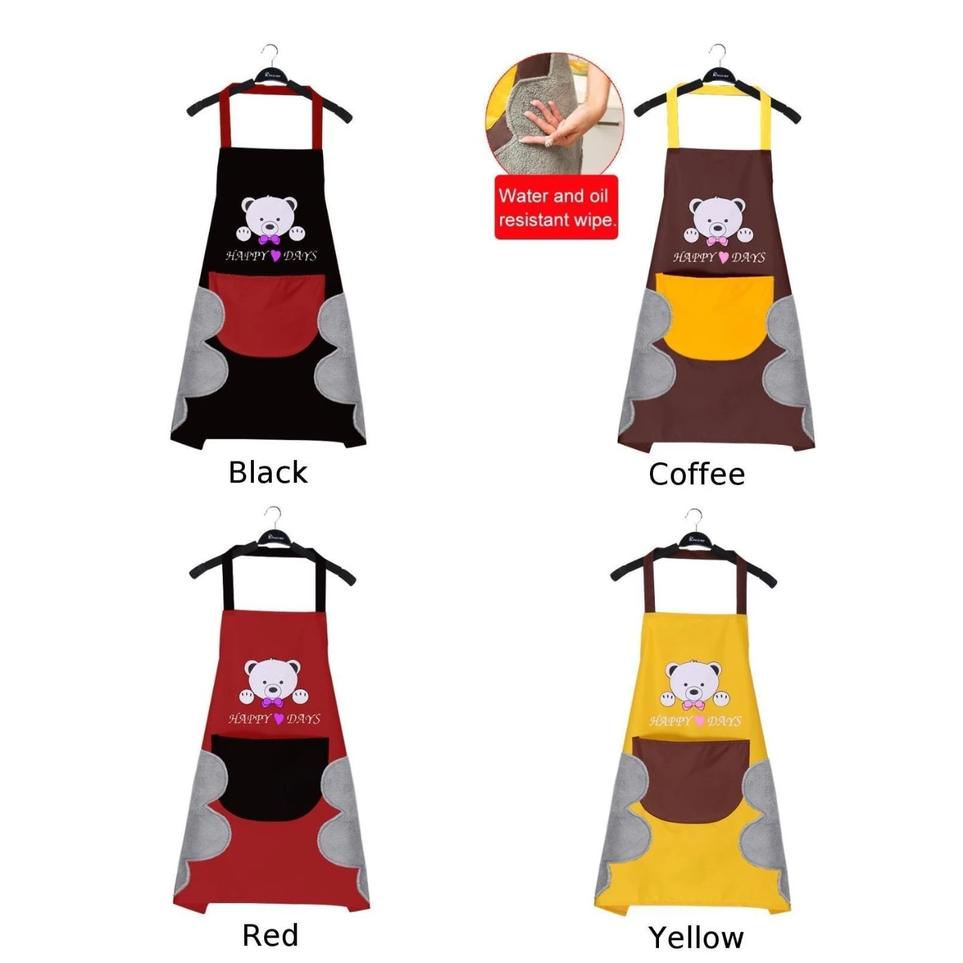 Фартук для горничных с карманами приготовления пищи выпечки платье официантки